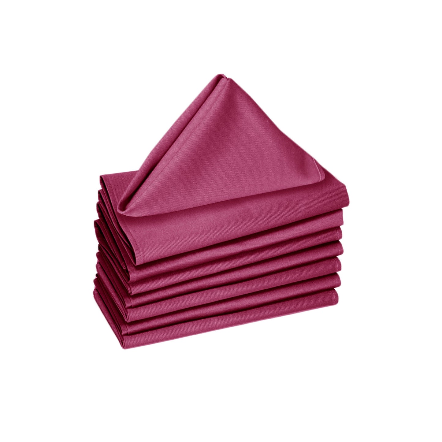 Hoydu Set of 8 Cotton Napkins Fuschia Tristar Online