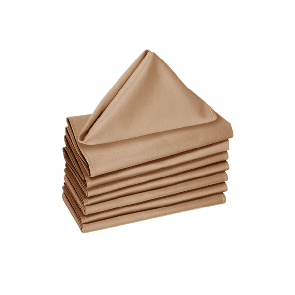 Hoydu Set of 8 Cotton Napkins Sand Tristar Online