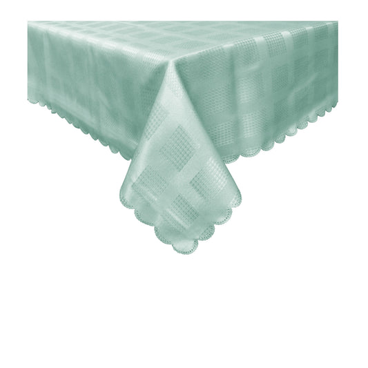 Jacquard Table Cloth Checkered Frost 180 cm Round Tristar Online