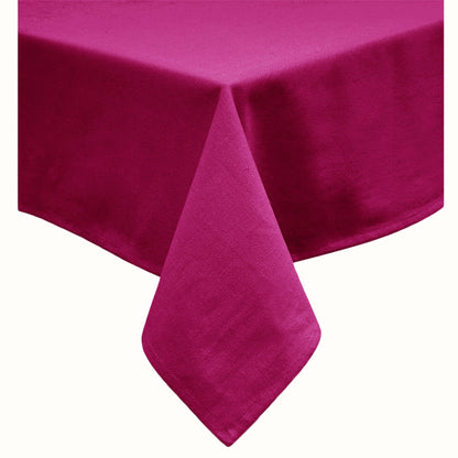 Hoydu Cotton Blend Table Cloth 160cm x 260cm  - FUSCHIA Tristar Online