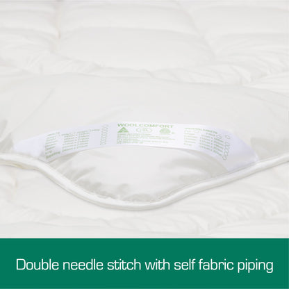 Woolcomfort Aus Made Merino Wool Quilt 700GSM 240x210cm King Size