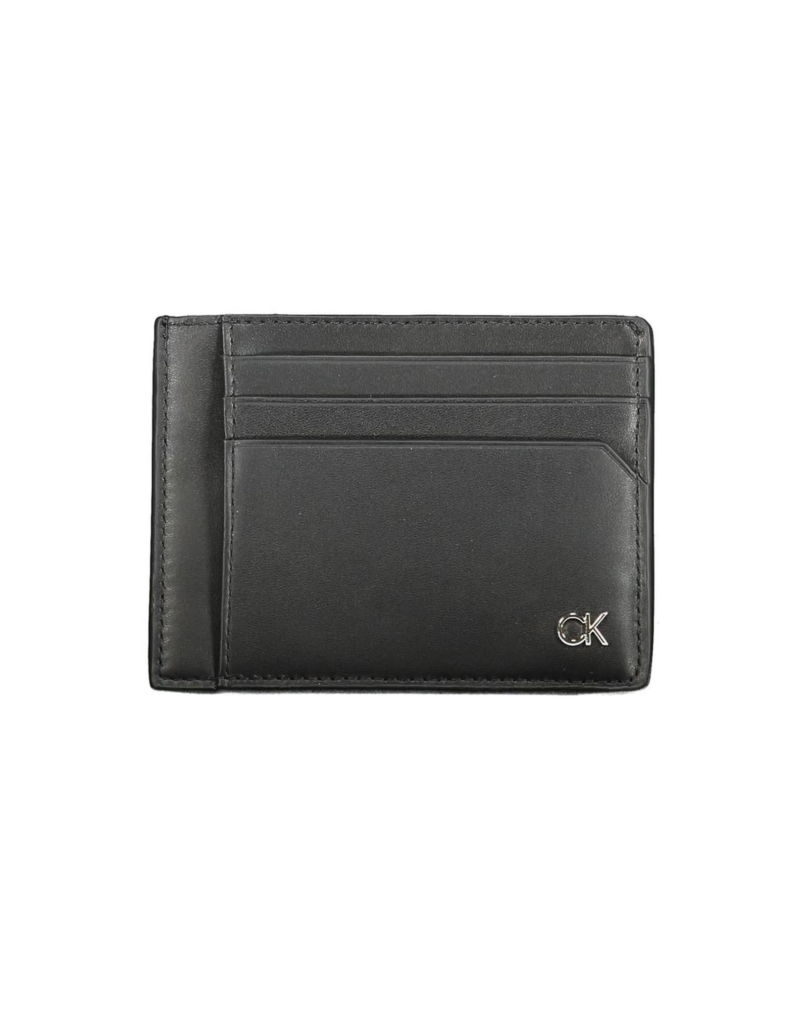 Calvin Klein Men's Black Leather Wallet - One Size Tristar Online