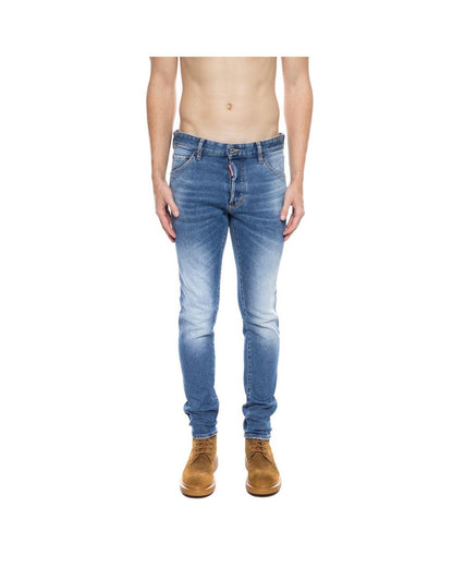 Distressed Cool Guy Jeans with Tapered Legs 52 IT Men