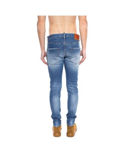 Distressed Cool Guy Jeans with Tapered Legs 52 IT Men