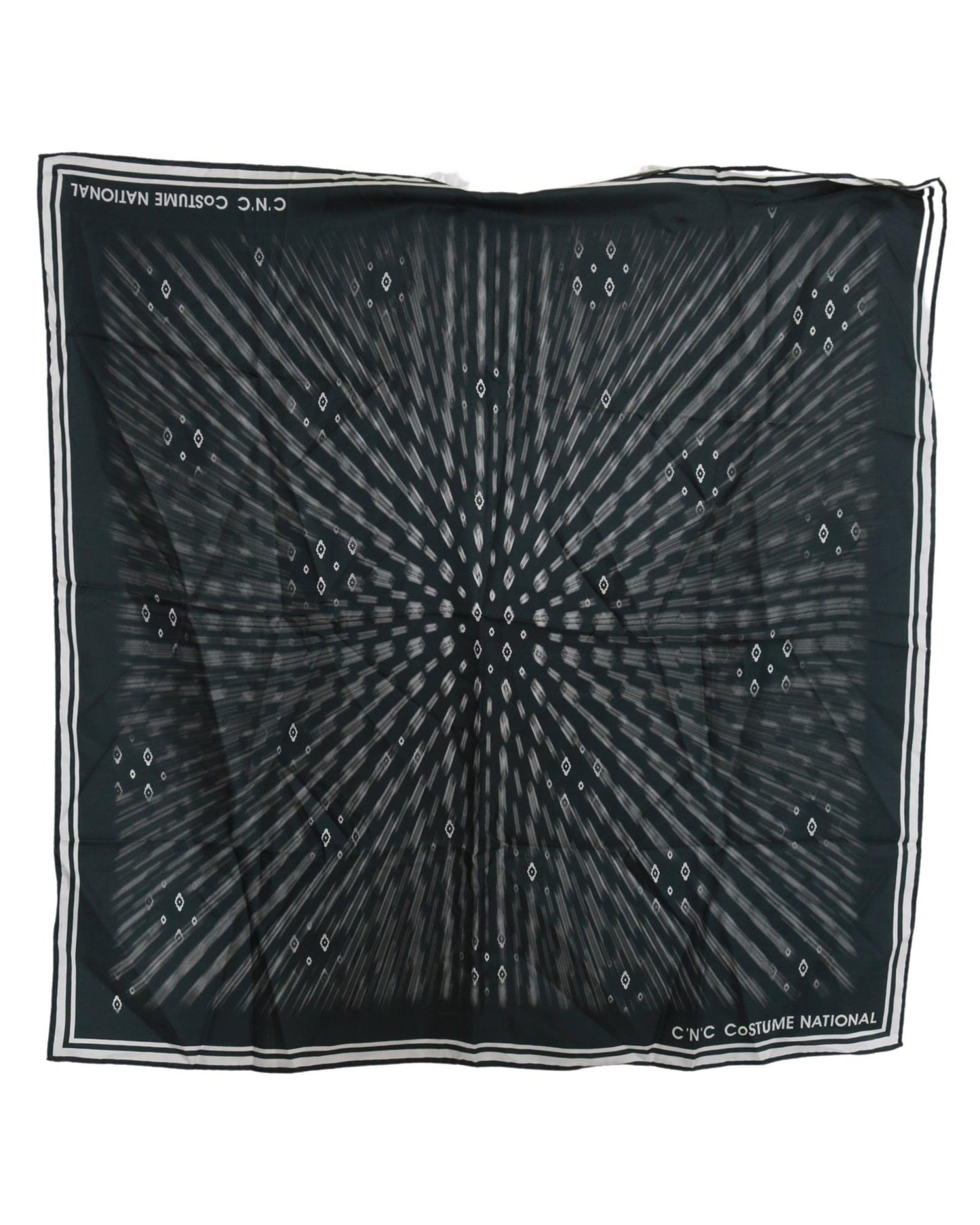 CNC Costume National Silk Womens Scarf One Size Men