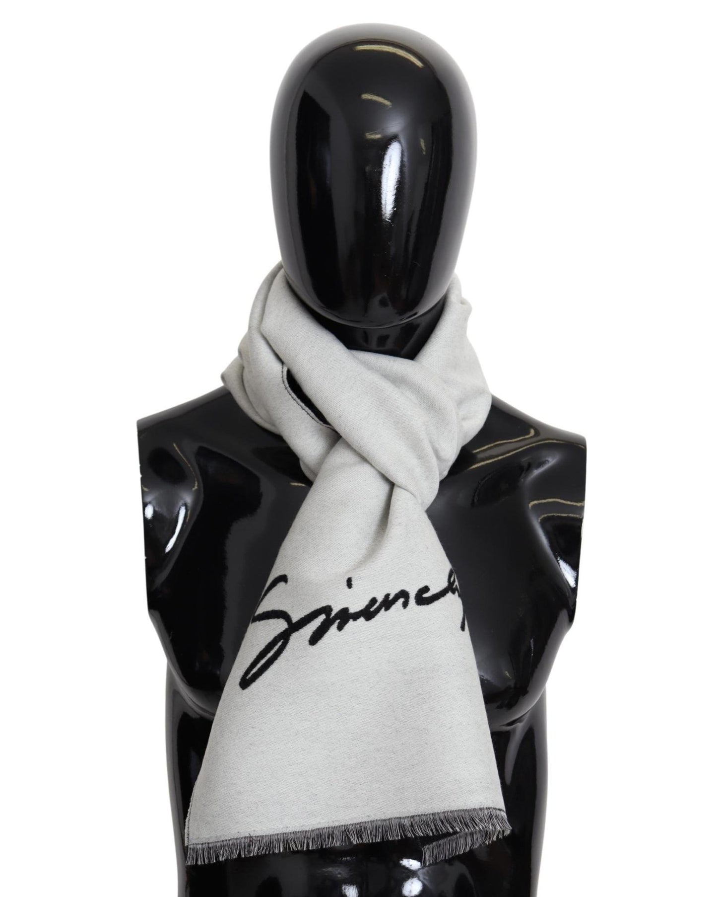 Givenchy Scarf with Logo Details One Size Men