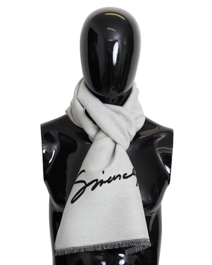 Givenchy Scarf with Logo Details One Size Men
