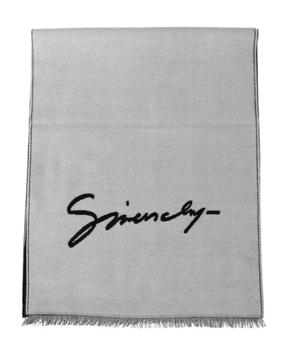 Givenchy Scarf with Logo Details One Size Men