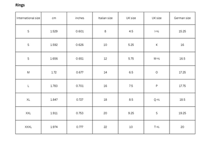 100% Authentic NIALAYA Black Rhodium Ring with CZ Crystals 52 EU Women