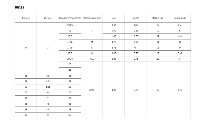 925 Sterling Silver Logo Ring 63 EU Men