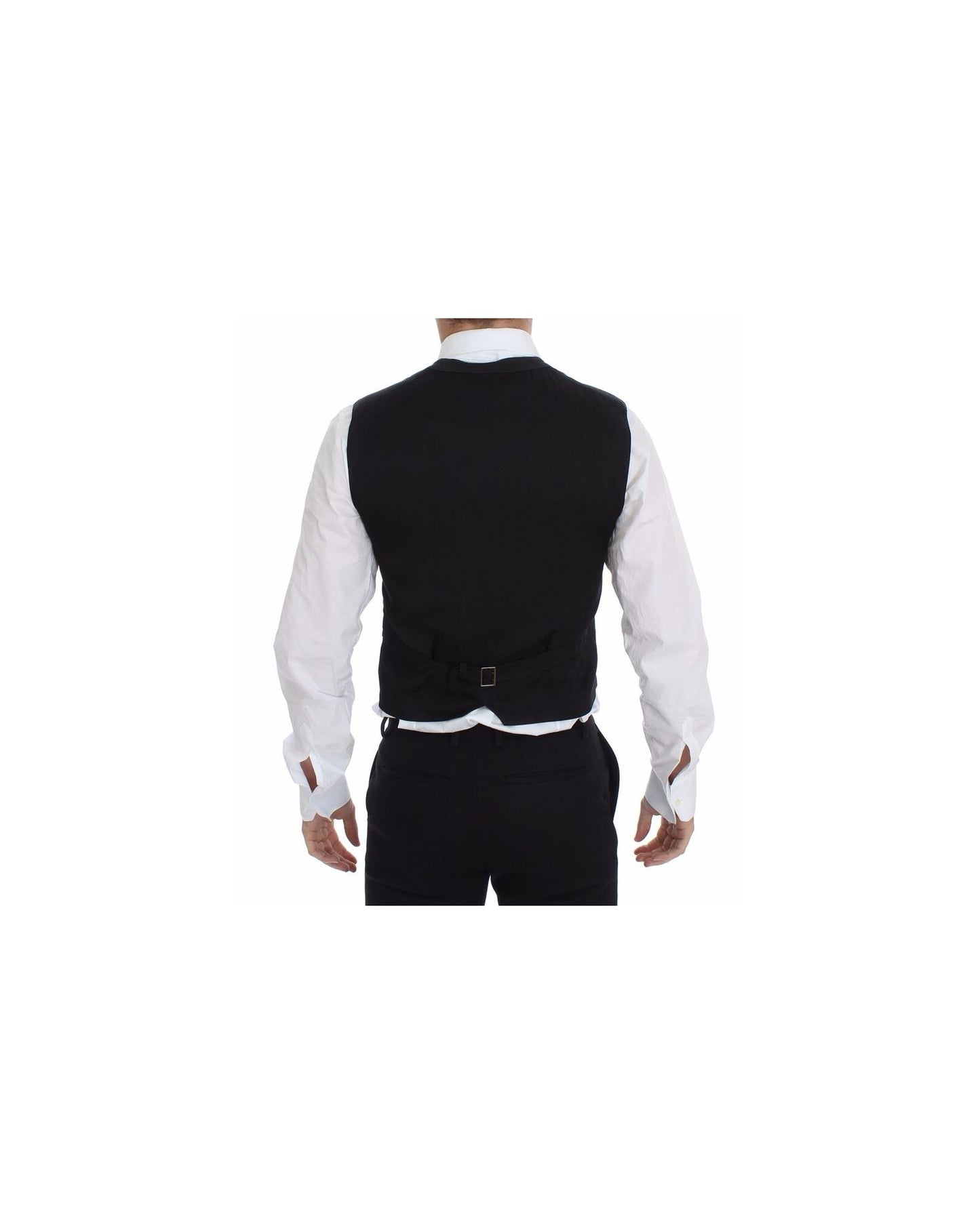 Dress Vest with Adjustable Strap and Logo Details 48 IT Men