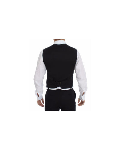 Dress Vest with Adjustable Strap and Logo Details 48 IT Men