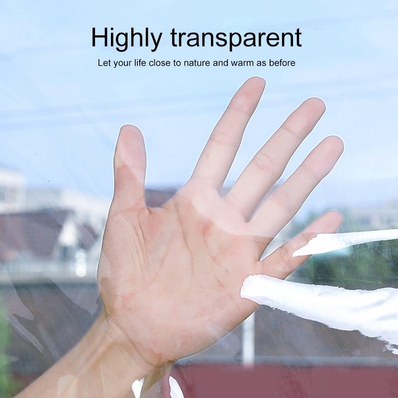 Double-layer Insulation Film for Indoor Windows - Windproof Soundproof Warm - 1.8x2.0m Tristar Online