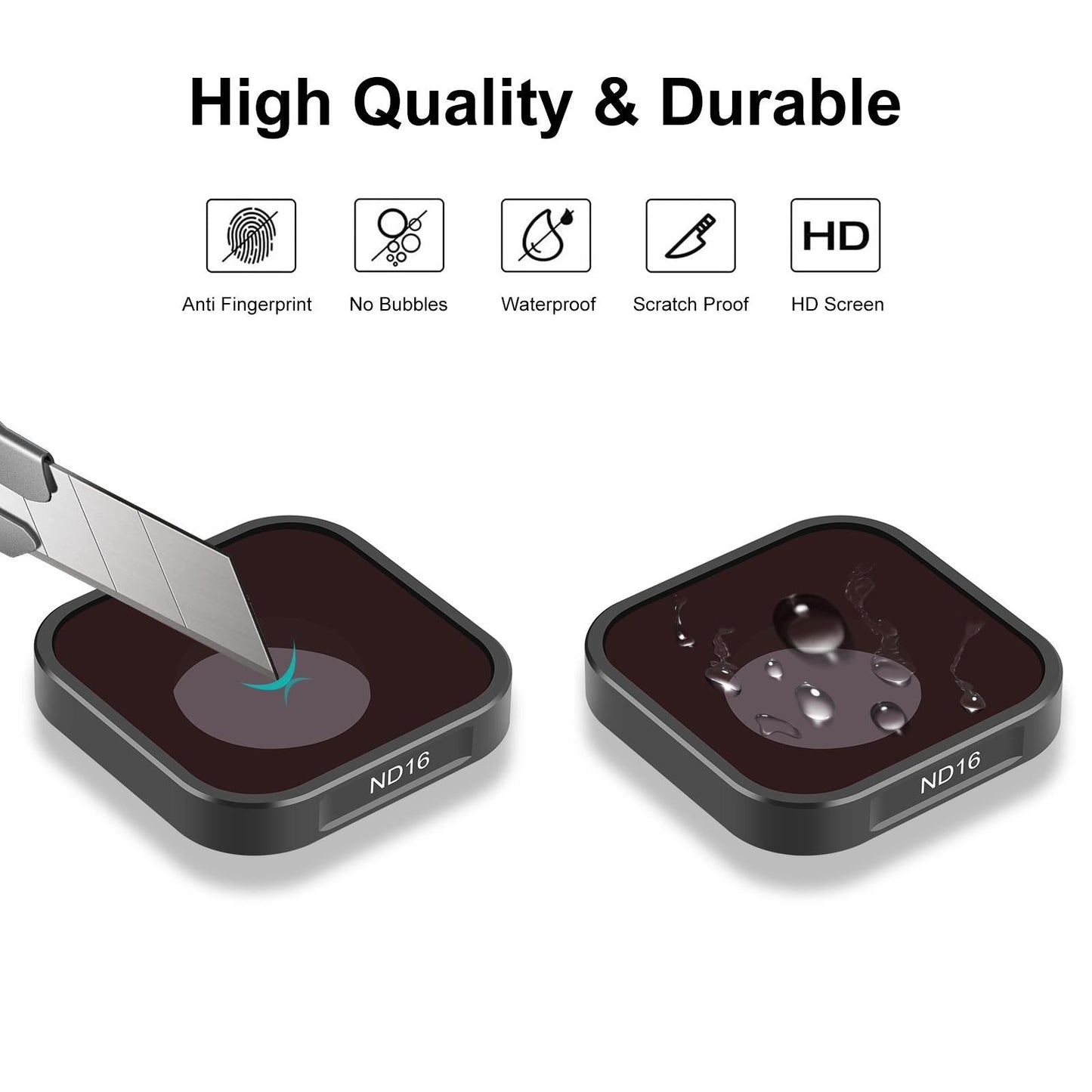 Compatible with Hero12 / 11 / 10 / 9 Gopro Action Camera Lens Filter Tristar Online