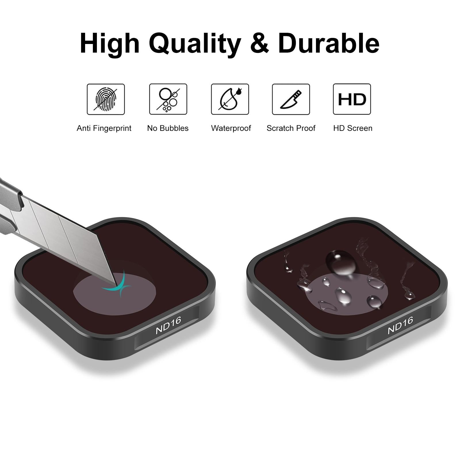 Compatible with Hero12 / 11 / 10 / 9 Gopro Action Camera Lens Filter Tristar Online