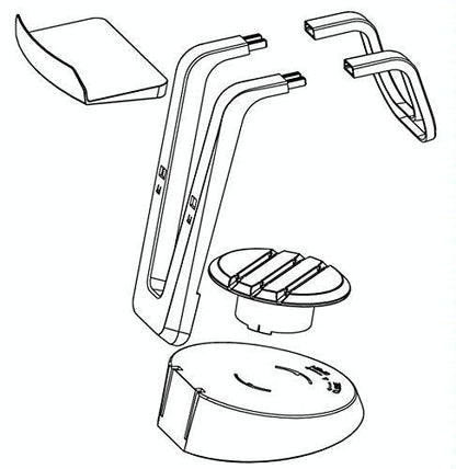 Playstation Vr Stand with Cable Organizer for Oculus Rift Tristar Online