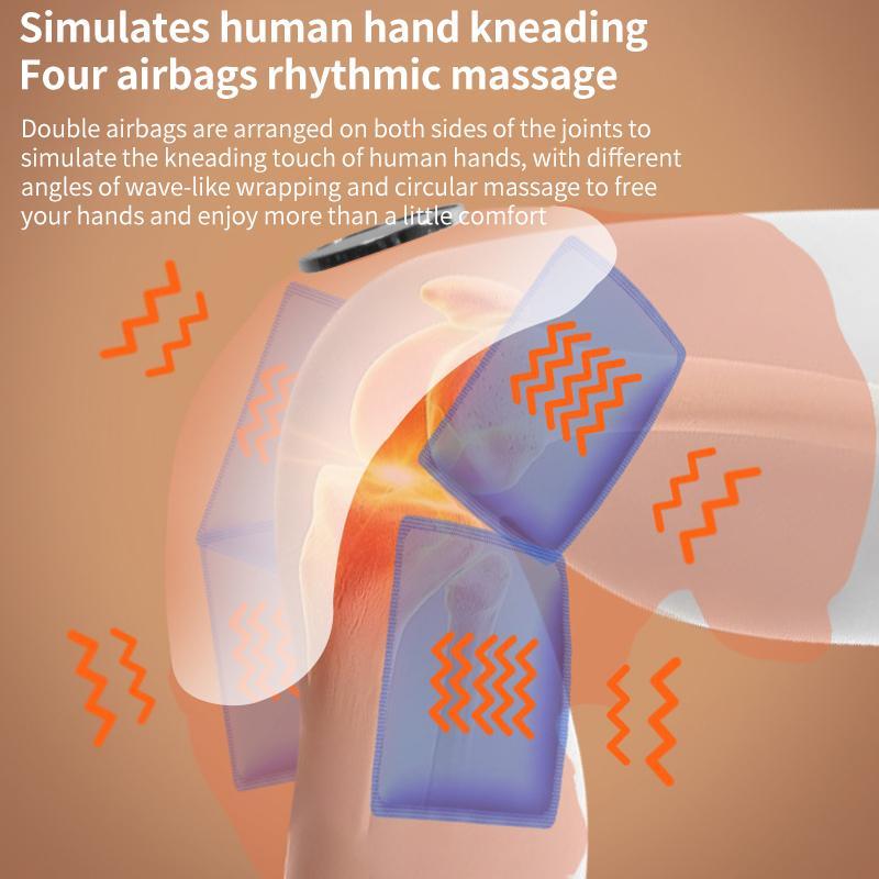 Rechargeable Heating Knee Massager Dual Joint Pad Wg-Jb-704 - Single Tristar Online