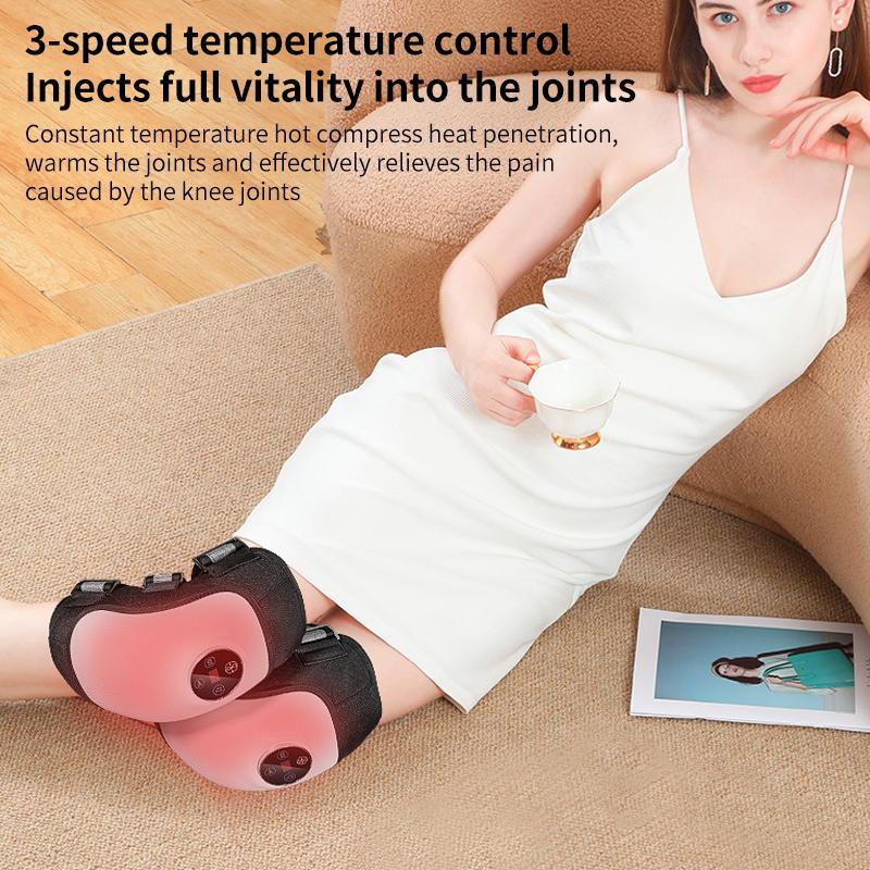 Rechargeable Heating Knee Massager Dual Joint Pad Wg-Jb-704 - Single Tristar Online