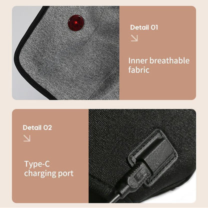 Rechargeable Heating Knee Massager Dual Joint Pad Wg-Jb-704 - Single Tristar Online