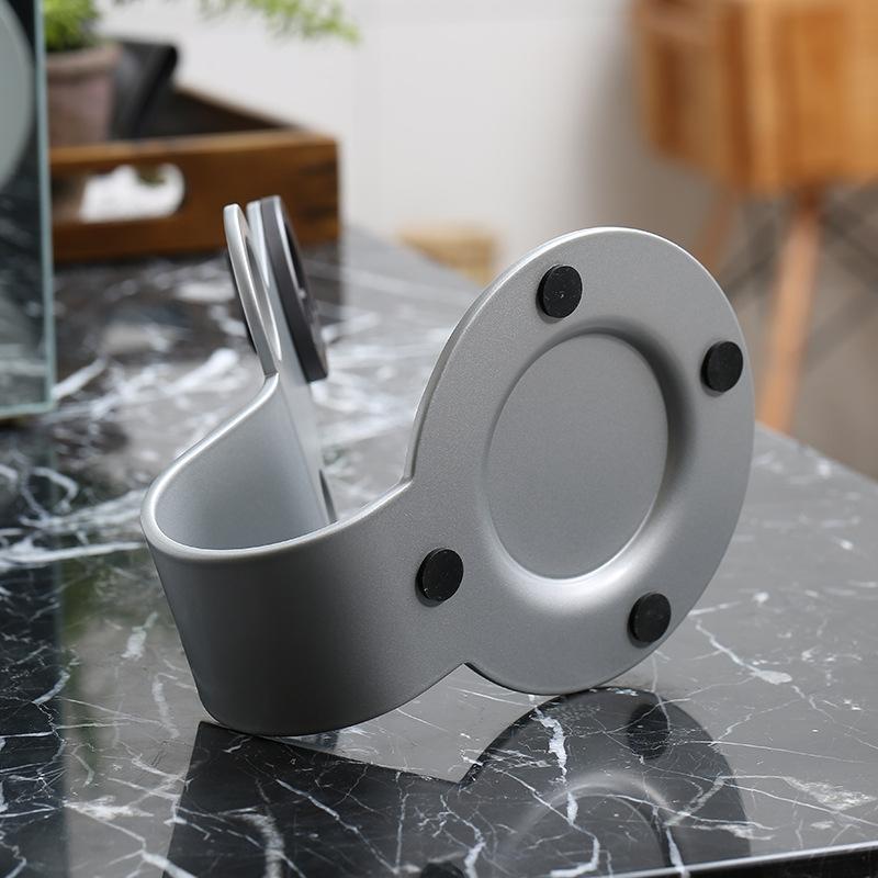 Universal Hair Dryer Stand No Drilling Silver Tristar Online