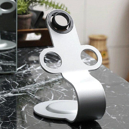 Universal Hair Dryer Stand No Drilling Silver Tristar Online