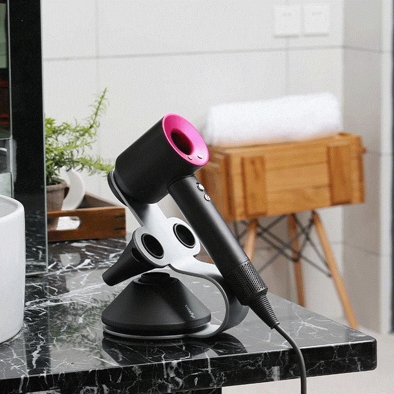 Universal Hair Dryer Stand No Drilling Silver Tristar Online