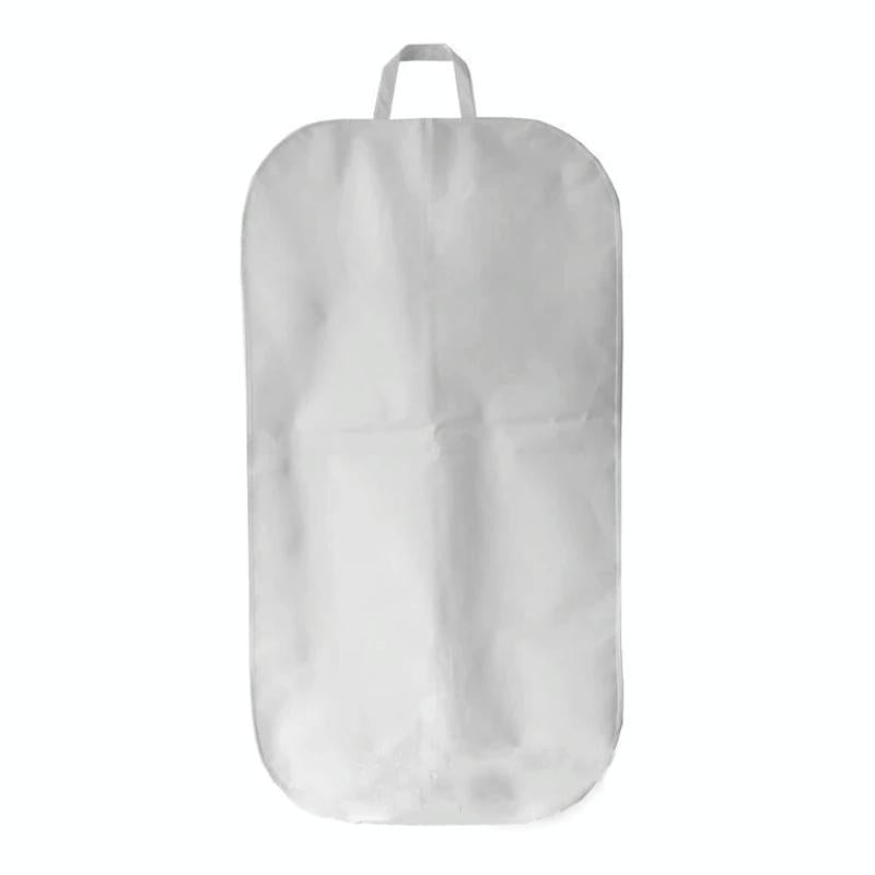 Black Non Woven Coat Suit Dust Bag 60X100Cm - White 60X100Cm Tristar Online