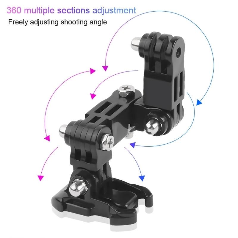 Universal Multi-joint Helmet Mount for Action Cameras Tristar Online