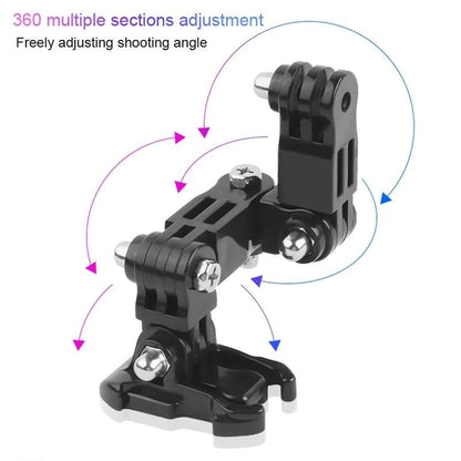 Universal Multi-joint Helmet Mount for Action Cameras Tristar Online