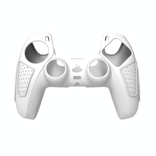 Black Silicone Protective Case for Ps5 Gamepad - Anti-skid Cover - White Tristar Online