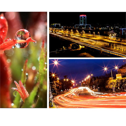 52mm Lens Filter Set for Gopro Hero5 Action Camera - Cpl Uv Nd8 Nd2 Star 8 Fld Tristar Online