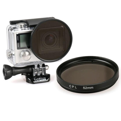 52mm Round Filter for Gopro Hero 4 / 3 and Xiaoyi Sport Cameras Tristar Online