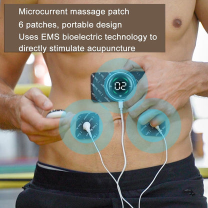Ems Cervical Massager Patch Full Body Pulse Therapy - Double Host With Remote Tristar Online