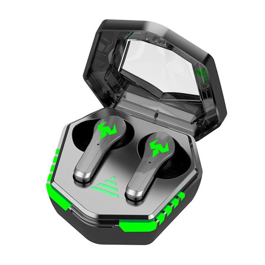 Low Latency Wireless Bluetooth Game Earphones with Colourful Lights - Non-Digital Display Tristar Online