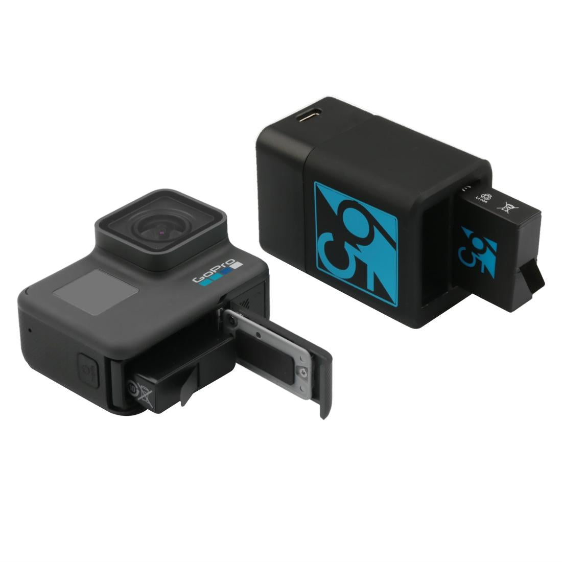 Usb-c Dual Battery Charger for Gopro Hero6 / 5 with Cable Tristar Online