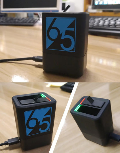 Usb-c Dual Battery Charger for Gopro Hero6 / 5 with Cable Tristar Online
