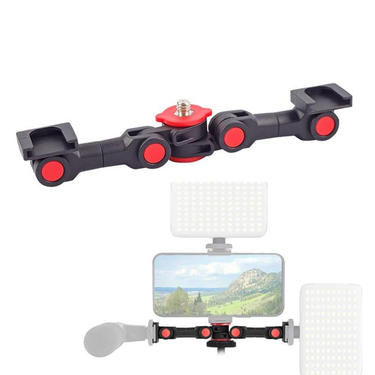 Universal Dual Cold Shoe Mount For Camera And Phone Tristar Online