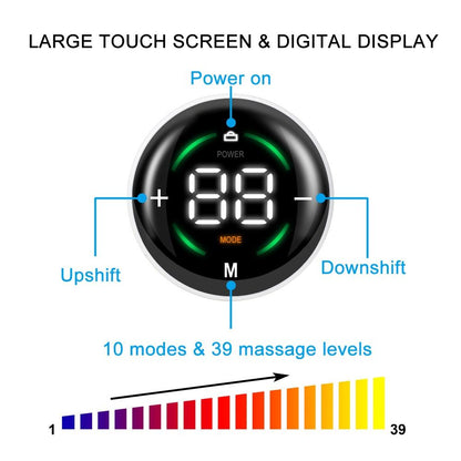 Ems Cervical Massager Patch Full Body Pulse Therapy - Single Host Without Remote Tristar Online
