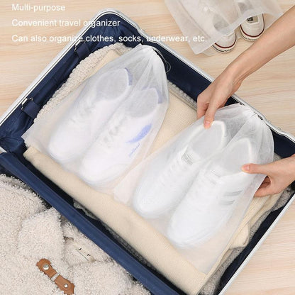 Thickened Non Woven Shoe Storage Bag Portable & Sunscreen - 50Pcs /Pack 32X48Cm Large Tristar Online