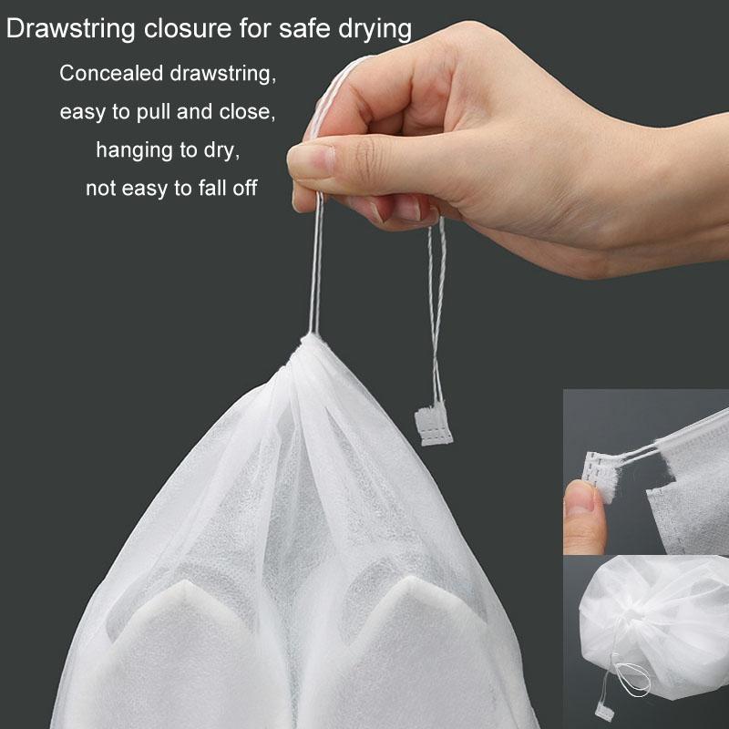 Thickened Non Woven Shoe Storage Bag Portable & Sunscreen - 50Pcs /Pack 32X48Cm Large Tristar Online