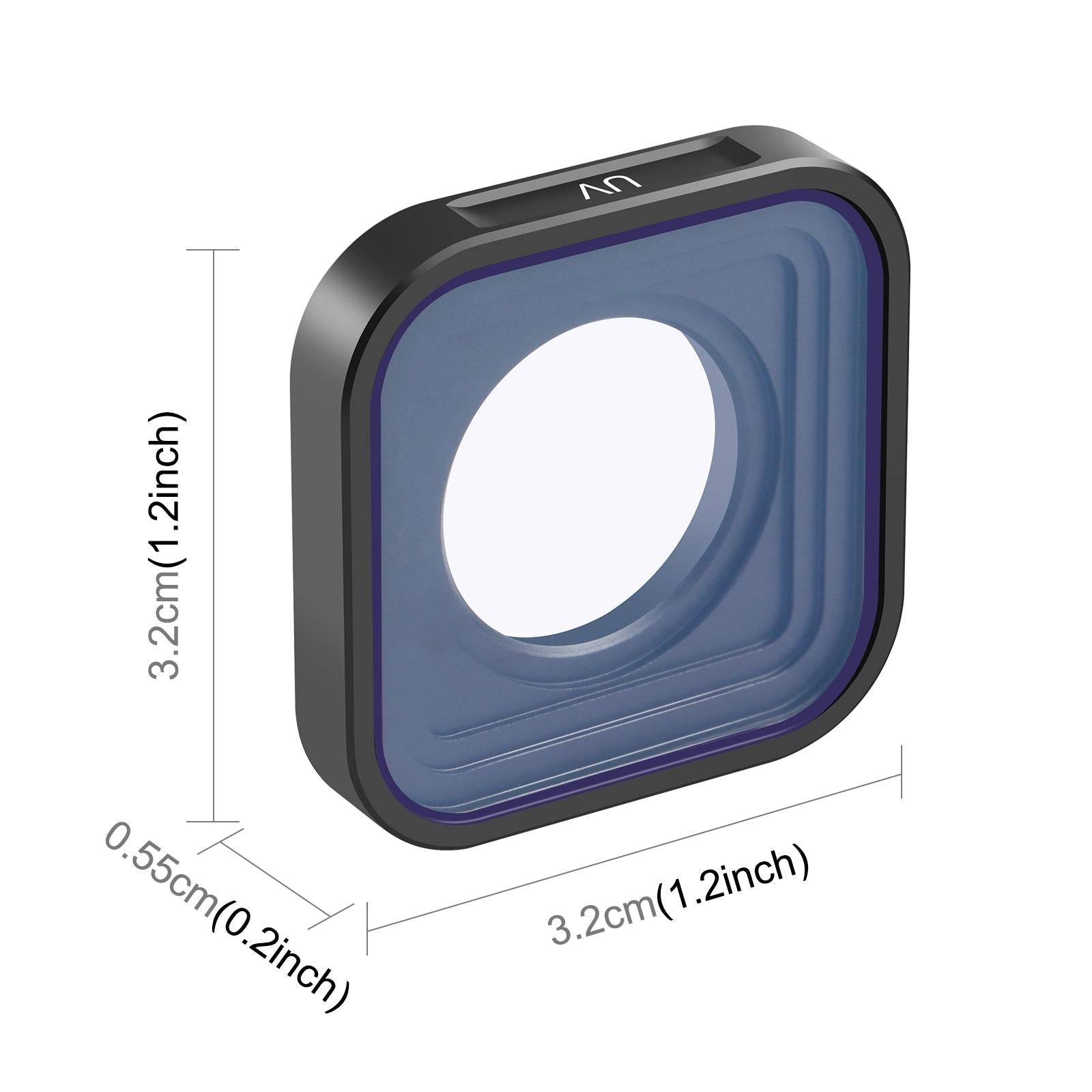 Gopro Action Camera Lens Filter - Compatible with Hero12 / 11 / 10 / 9 Tristar Online