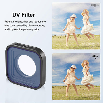 Gopro Action Camera Lens Filter - Compatible with Hero12 / 11 / 10 / 9 Tristar Online