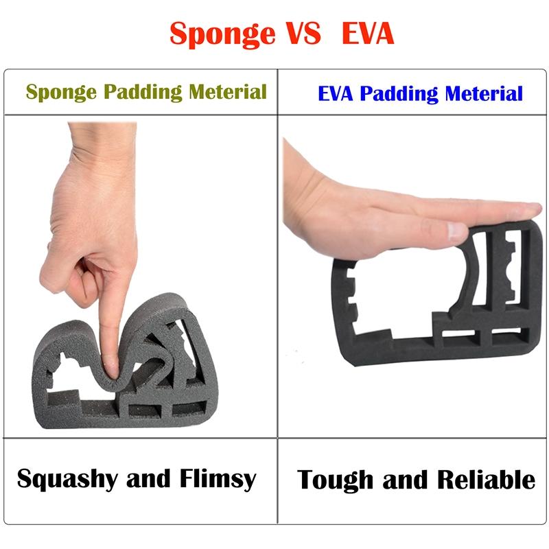 Portable Shockproof Waterproof Travel Case for Action Cameras - Fits Gopro Insta360 Dji - 16cm x 12cm x 7cm Tristar Online