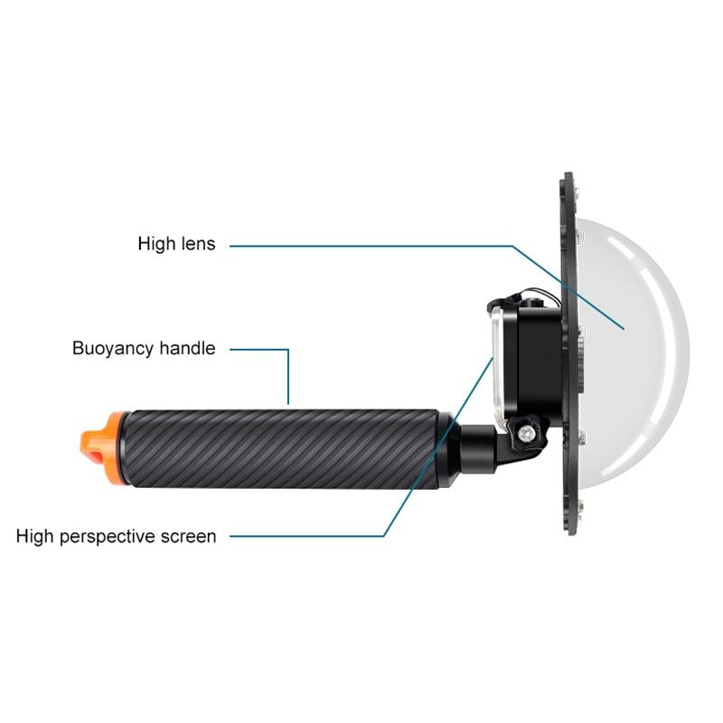 Underwater Dome Port for Dji Camera with Floating Grip Tristar Online