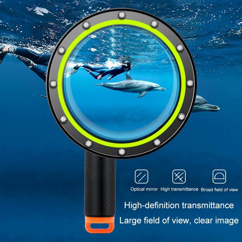 Underwater Dome Port for Dji Camera with Floating Grip Tristar Online