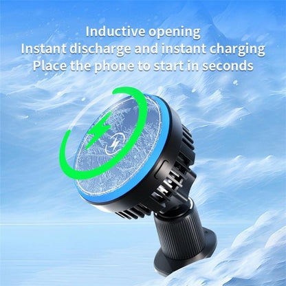 Wireless Car Charger with Rgb Light and Magnetic Air Outlet Tristar Online