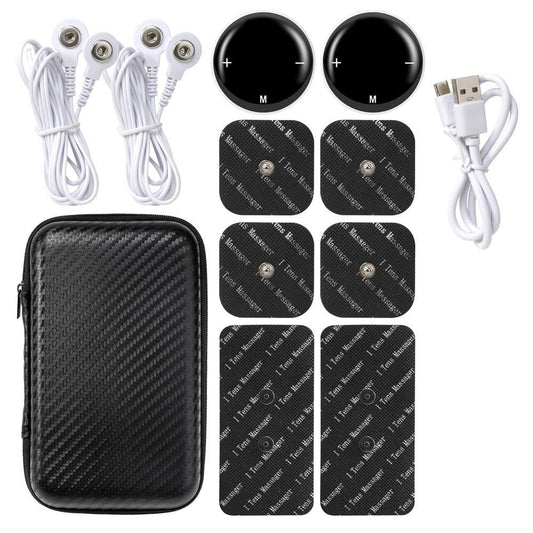 Ems Cervical Massager Patch Full Body Pulse Therapy - Double Host Without Remote Tristar Online