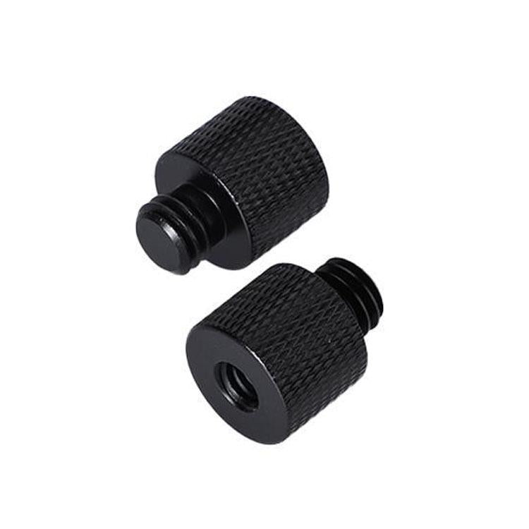 10-Pack 1 / 4 To 3 / 8 Screw Adapter - Black Tristar Online