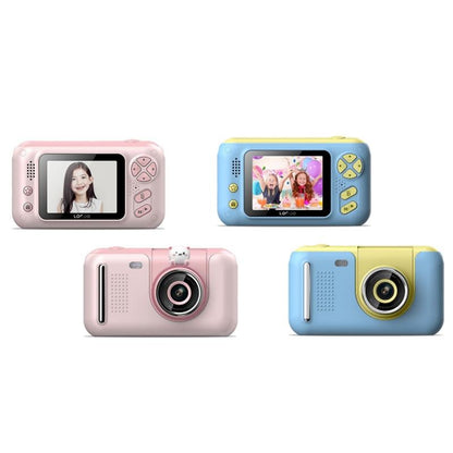 Kids' 2.4 Reversible Hd Photo Camera with Bracket - Yellow / Blue Tristar Online