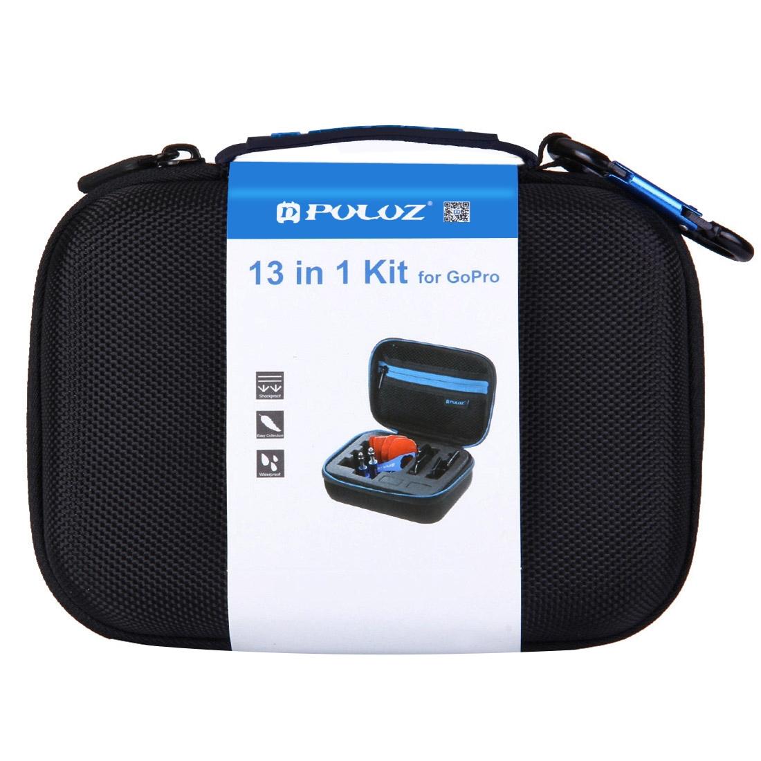 13-in-1 Cnc Metal Accessories Kit for Action Cameras with Eva Case Tristar Online